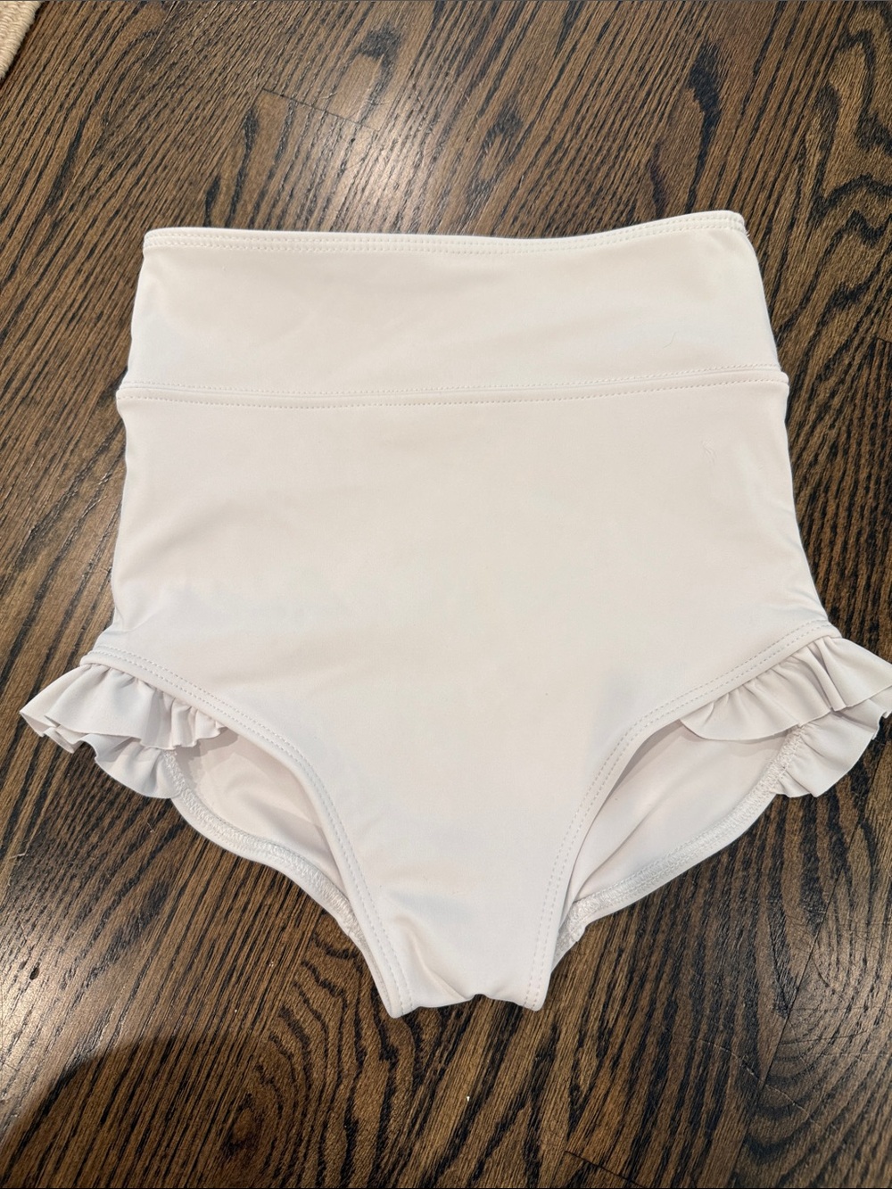 Tiger Friday White Filly Dance Briefs size child XL- good condition